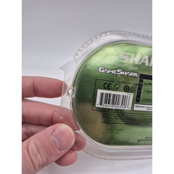 Xbox 8 MB Translucent Clear Red Memory Card GameShark Mad Catz 2006 New Sealed - Picture 6 of 9